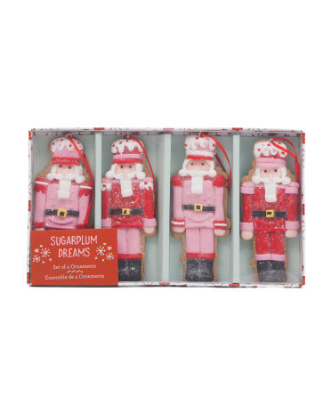 4pk Gingerbread Ornaments | TJ Maxx