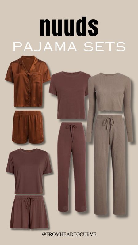 Nuuds pajama sets to feel like luxury even at home!
Plus size style. Plus size fashion. Loungewear. Sleepwear. Pajama sets. Plus size pajamas. Elevated casual. Work from home style. 

#LTKStyleTip #LTKPlusSize