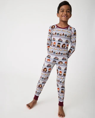 Harry Potter Spellbinding Studies Two-Piece Pajama Set | Little Sleepies