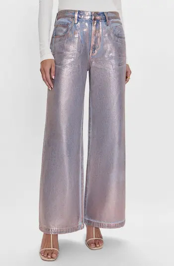 Pistola Jadyn Wide Leg Jeans in Volkspark at Nordstrom, Size 33 | Nordstrom