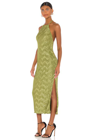House of Harlow 1960 x REVOLVE Frederick Dress in Olive Green from Revolve.com | Revolve Clothing (Global)