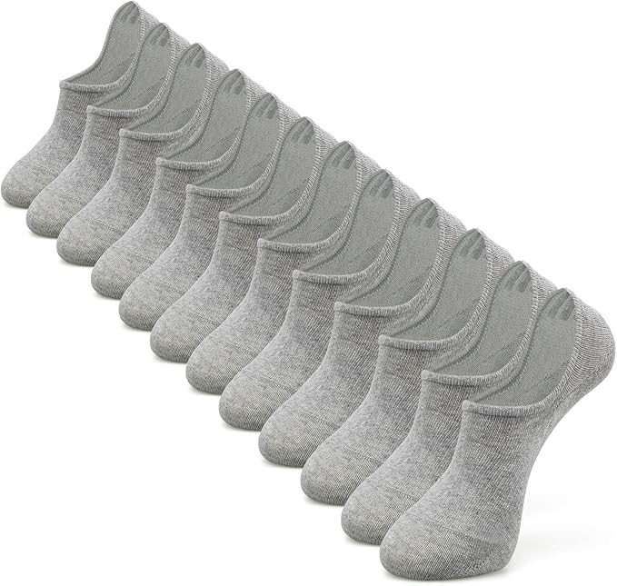 IDEGG Women and Men No Show Socks Low Cut Anti-slid Athletic Casual Invisible Liner Socks | Amazon (US)