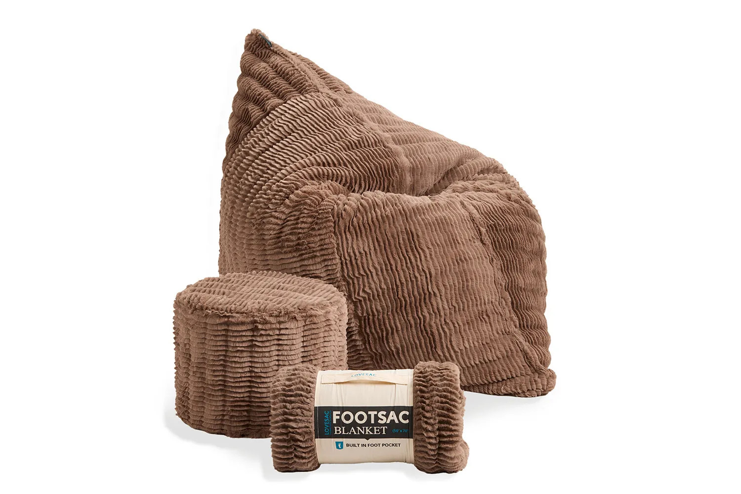 Lovesac PillowSac Bundle: Squattoman & Footsac | Lovesac
