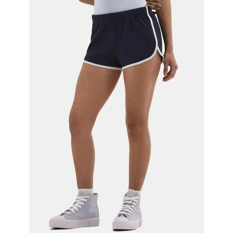 No Boundaries Jersey Knit Dolphin Shorts, 2'' Inseam, Women's | Walmart (US)