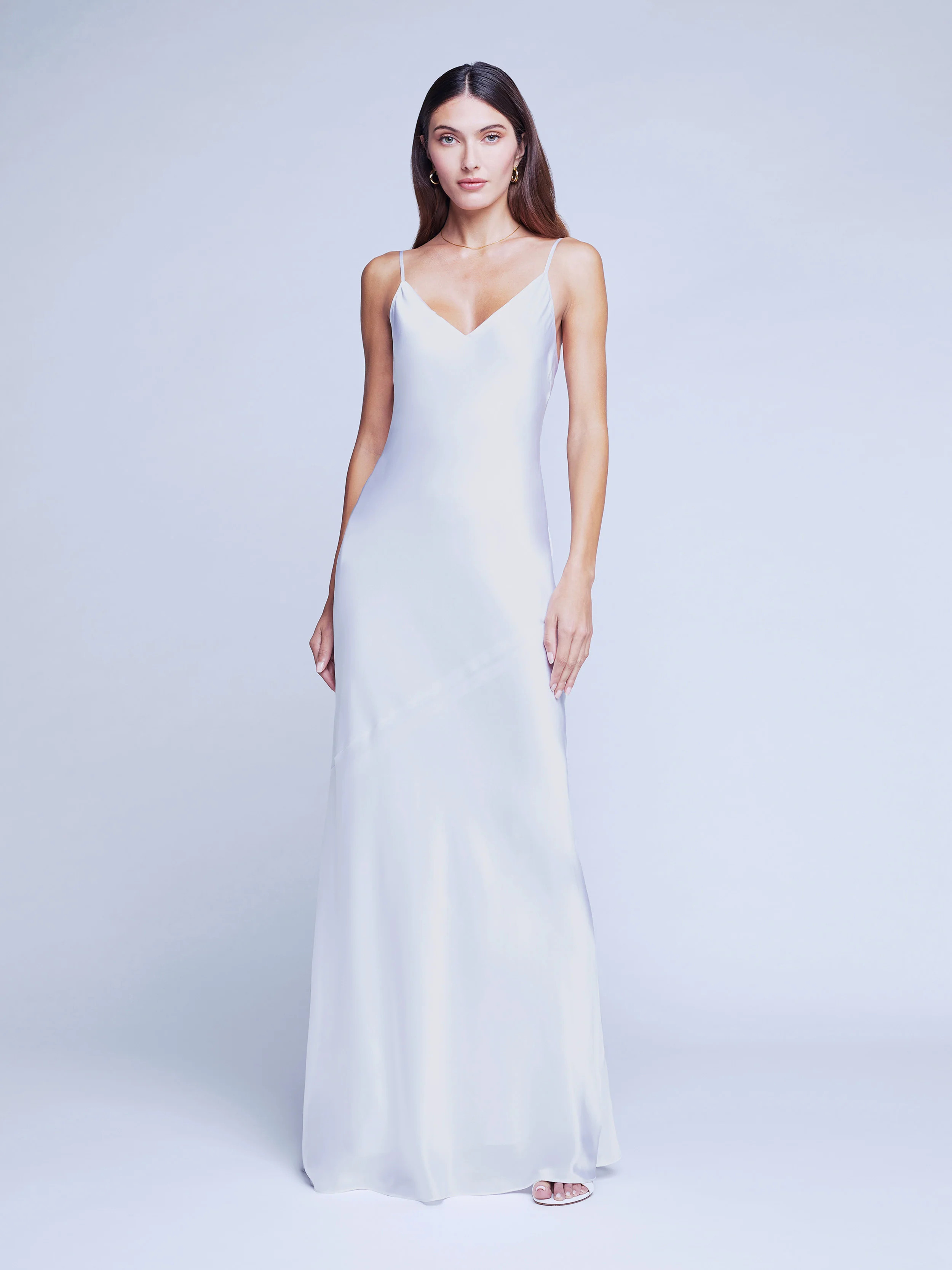 L'AGENCE Serita Dress in White | L'Agence