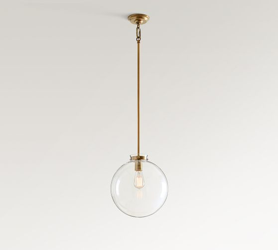 Anderson Glass Globe Pendant (12") | Pottery Barn (US)
