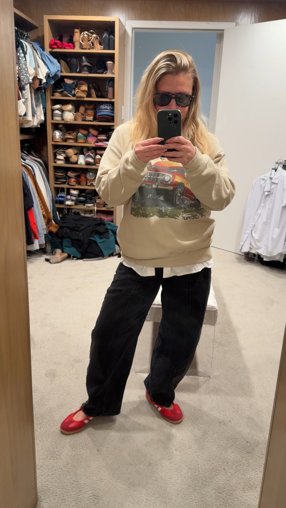 When the kids go back to school in the middle of the week I have no idea what day it is! 

#LTKootd #LTKmomlife