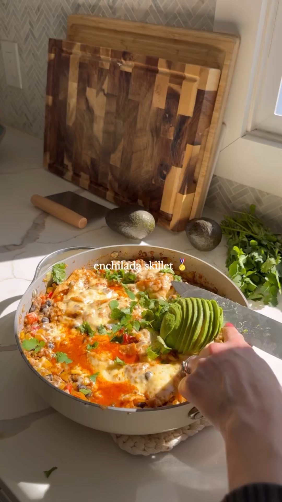 (ad) Enchilada skillets have been my go-to lately, and this Enchilada Skillet made with @cascadianfarm Organic Frozen Riced Cauliflower and Organic Sweet Corn is the perfect 30-minute meal! It’s the ideal comfort food—packed with flavor and made simple. 🥑🌽 @thefeedfeed 

This dish has all the classic enchilada ingredients—beef, cheese, vegetables, and sauce—except it’s made in a skillet for less cleanup and ready in just 30 minutes! I’m using riced cauliflower and sweet corn from @cascadianfarm, and I couldn’t be more excited, as I use their products all the time in my cooking! 

@cascadianfarm is dedicated to creating delicious, wholesome food while supporting the planet. Their ingredients are always USDA-certified organic, and they’re committed to protecting the environment through regenerating soil health, promoting ecological balance, cultivating pollinator habitats, and more. Knowing this makes every bite even more satisfying! 😋 

Get the full recipe on thefeedfeed.com (https://ff.recipes/enchilada-skillet) 

@cascadianfarm is on sale between 4/9- 4/29 at @kimbertonwholefoods! 🌍

#cascadianfarm #feedfeed