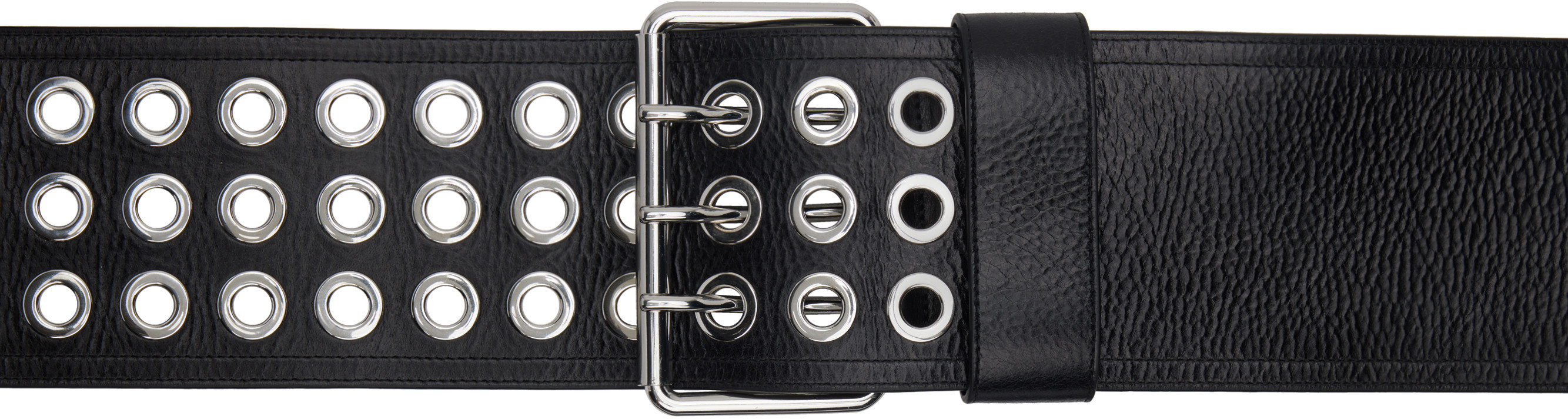 VAQUERA Black Big Belt | SSENSE