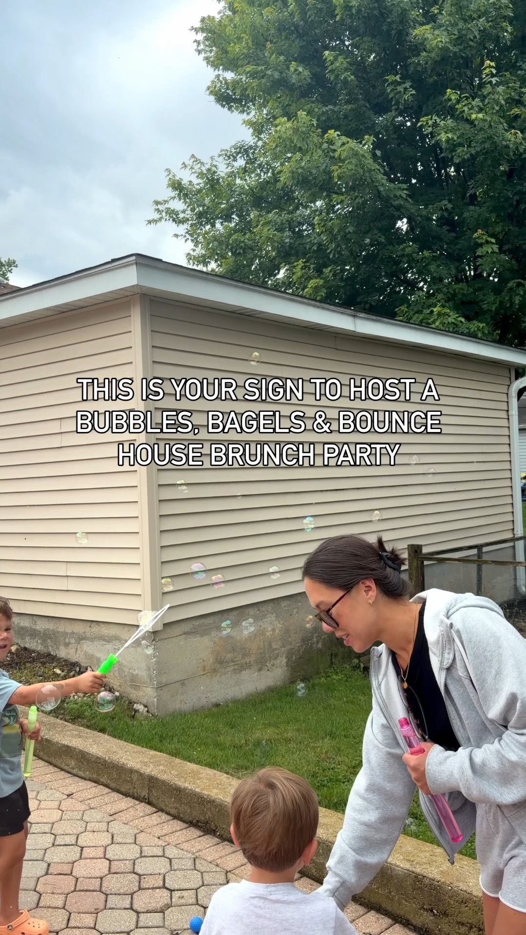 Bounce house party / bagels bubbles and bounce house party  / summer / kids toys / outside toys / bounce house / party idea

#LTKKids #LTKdayinmylife #LTKmomlife