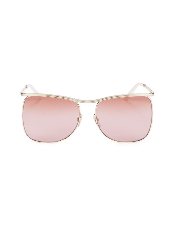 63MM Rectangle Sunglasses | Saks Fifth Avenue OFF 5TH