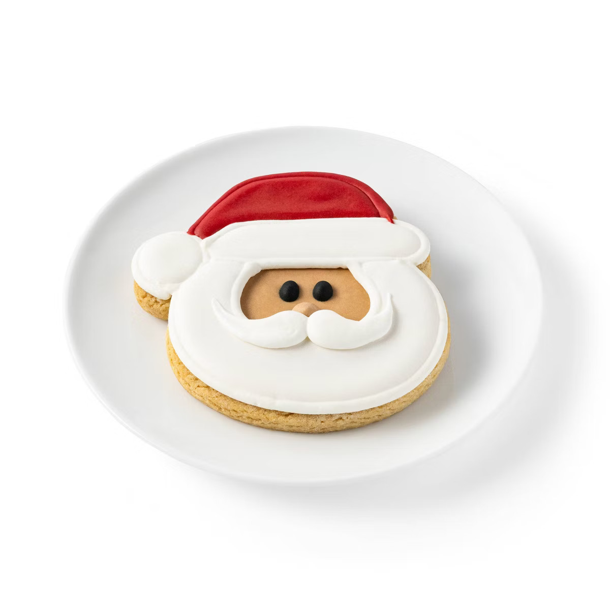 Christmas Hand-Decorated Santa Sugar Cookie - 2.2oz - Favorite Day™ | Target