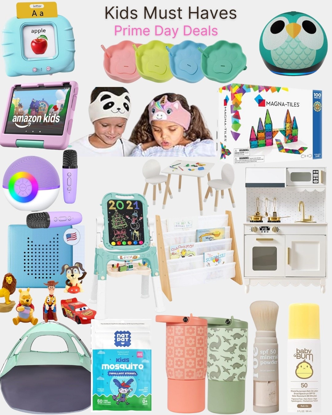 Amazon Prime Day Deals- kids edition.
My favorite water bottles, sunscreen, play,  and tech! All the must haves! More linked below too and on my Amazon storefront! 

#LTKKids #LTKSaleAlert #LTKHome