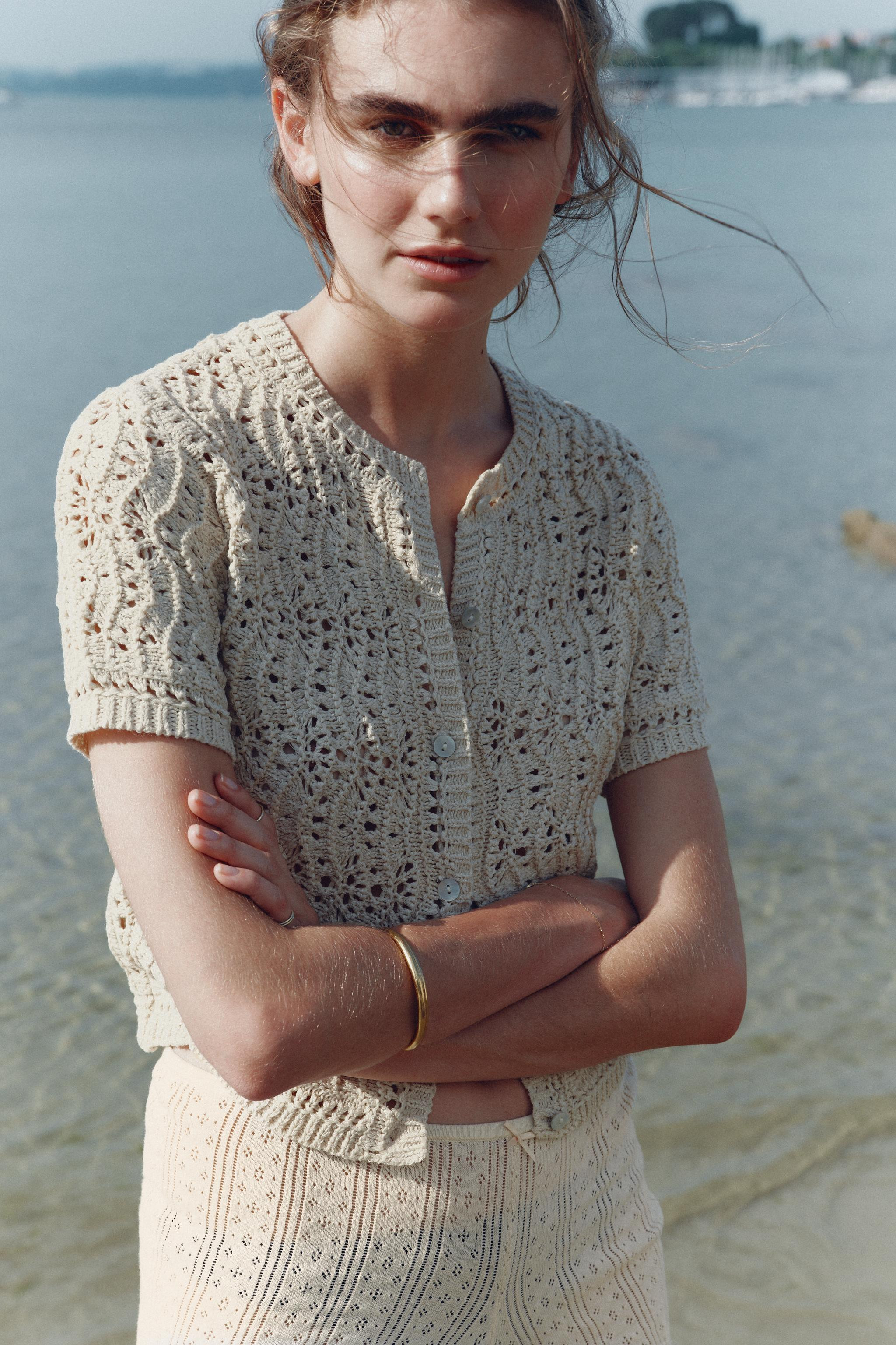 OPEN KNIT CARDIGAN | Zara UK