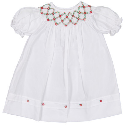 Girl Floral Holiday Bishop Dress | Feltman Brothers