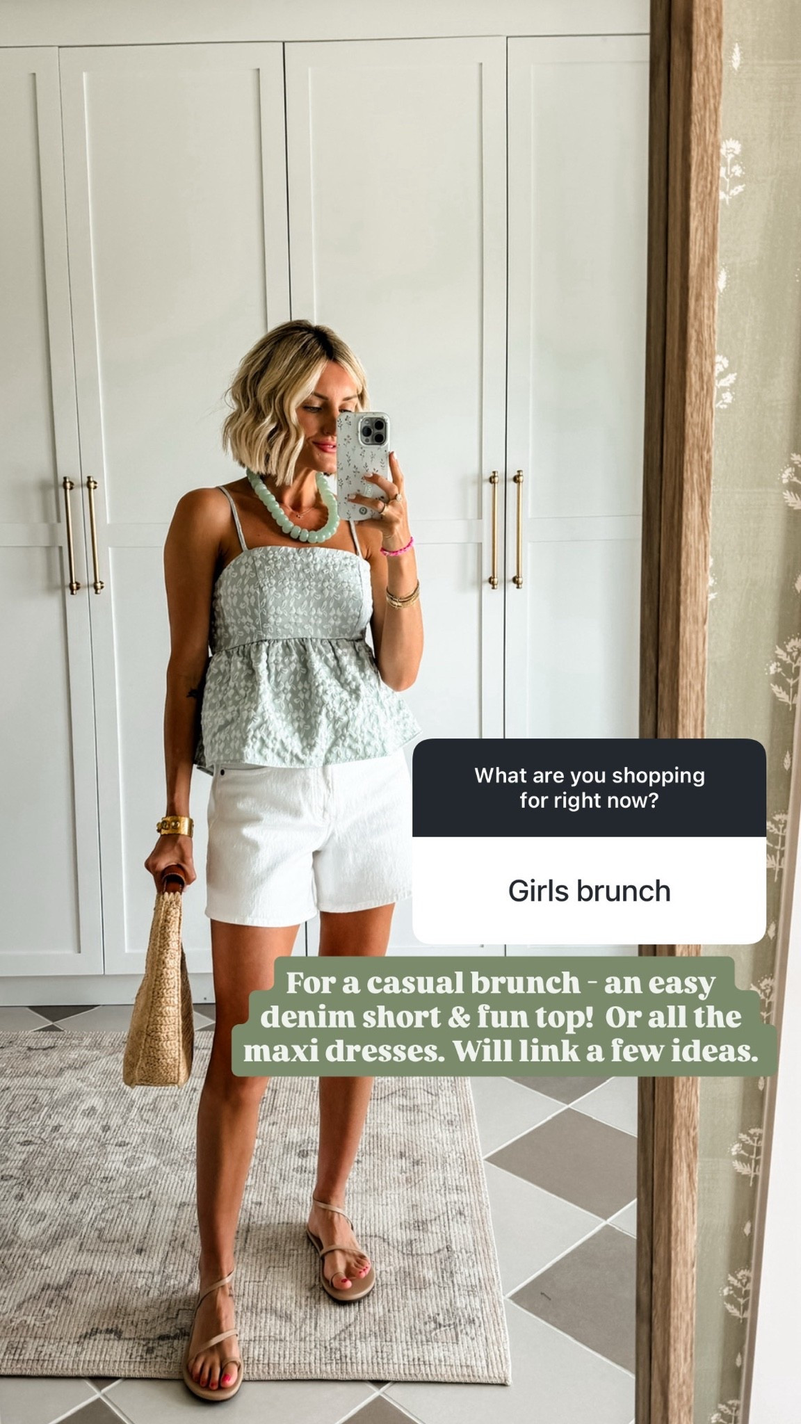 Here are some outfits I would wear for a girls brunch 👏🏼 wearing S/27.

Loverly Grey, Amazon find, Amazon fashion, white denim shorts outfit, white jean shorts outfit, girls brunch outfit

#LTKootd #LTKSeasonal