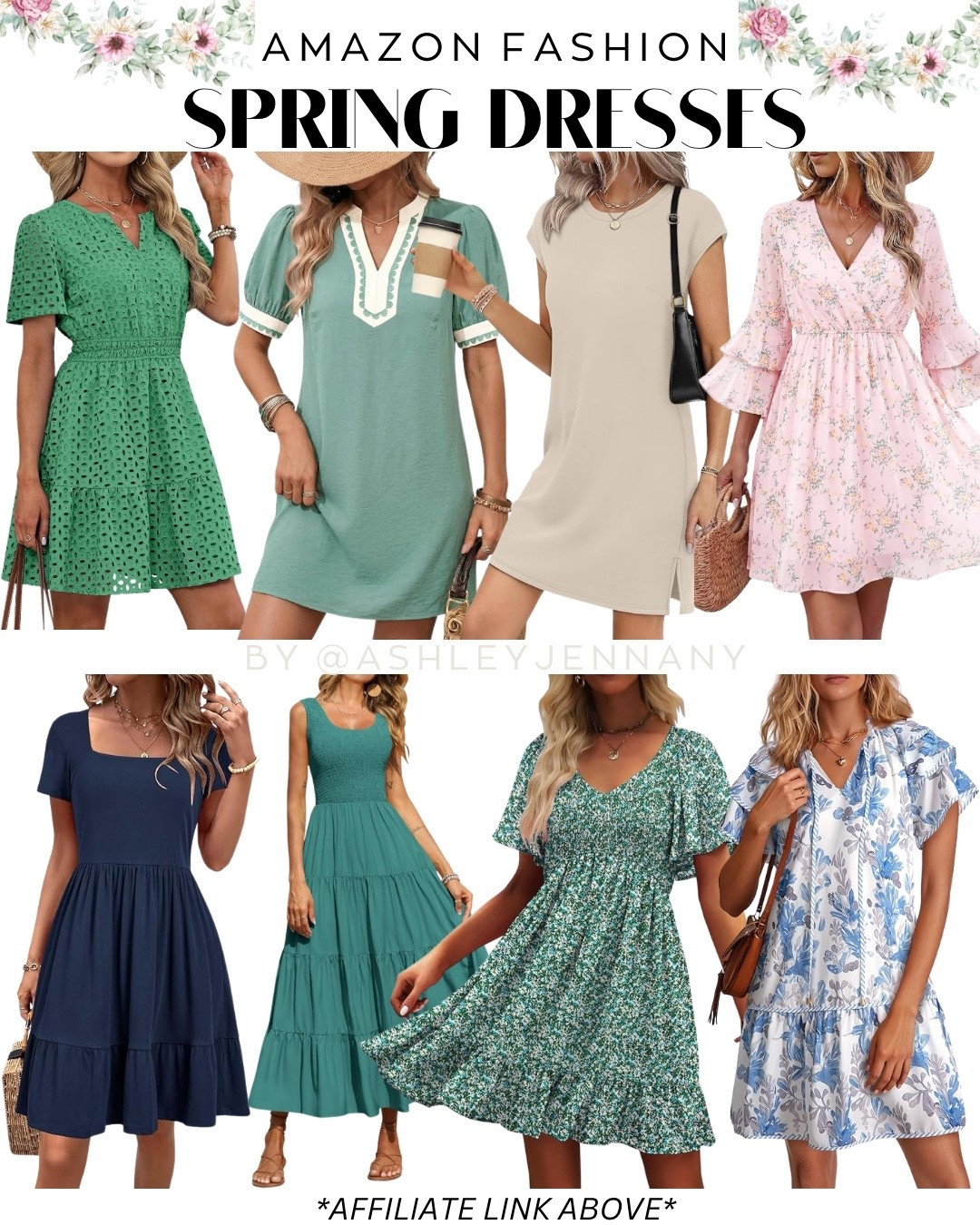 Amazon fashion Spring dresses 

#LTKMidsize #LTKootd #LTKSeasonal
