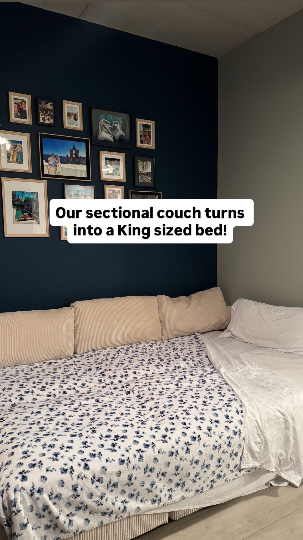 Love this sectional sofa from Wayfair! It turns into a king sized bed when guests come over 

#LTKHome #LTKmorningroutine