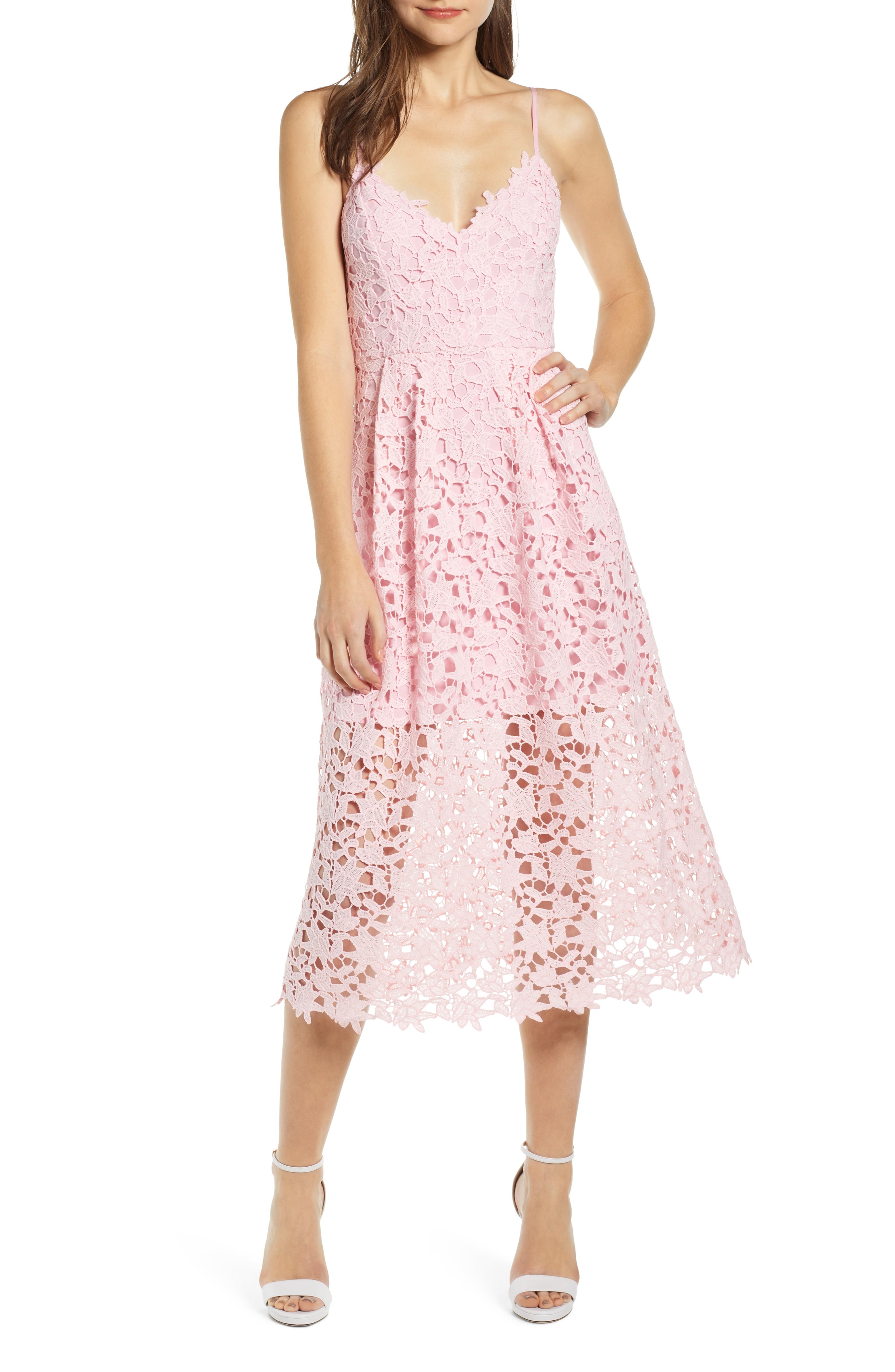 Lace Midi Dress | Nordstrom