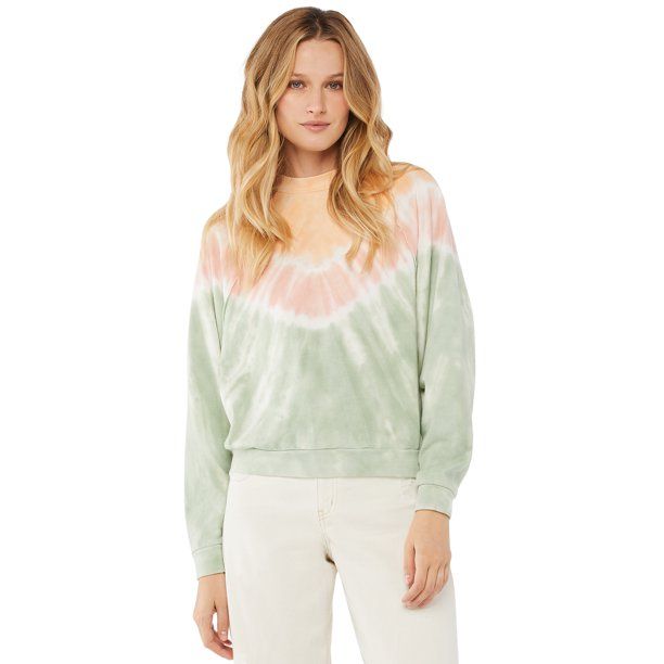 Scoop Raglan Sweatshirt Women's | Walmart (US)