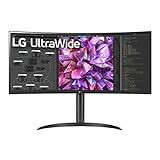 LG UltraWide QHD 34-Inch Curved Computer Monitor 34WQ73A-B, IPS with HDR 10 Compatibility, Built-In-KVM, and USB Type-C, Black | Amazon (US)