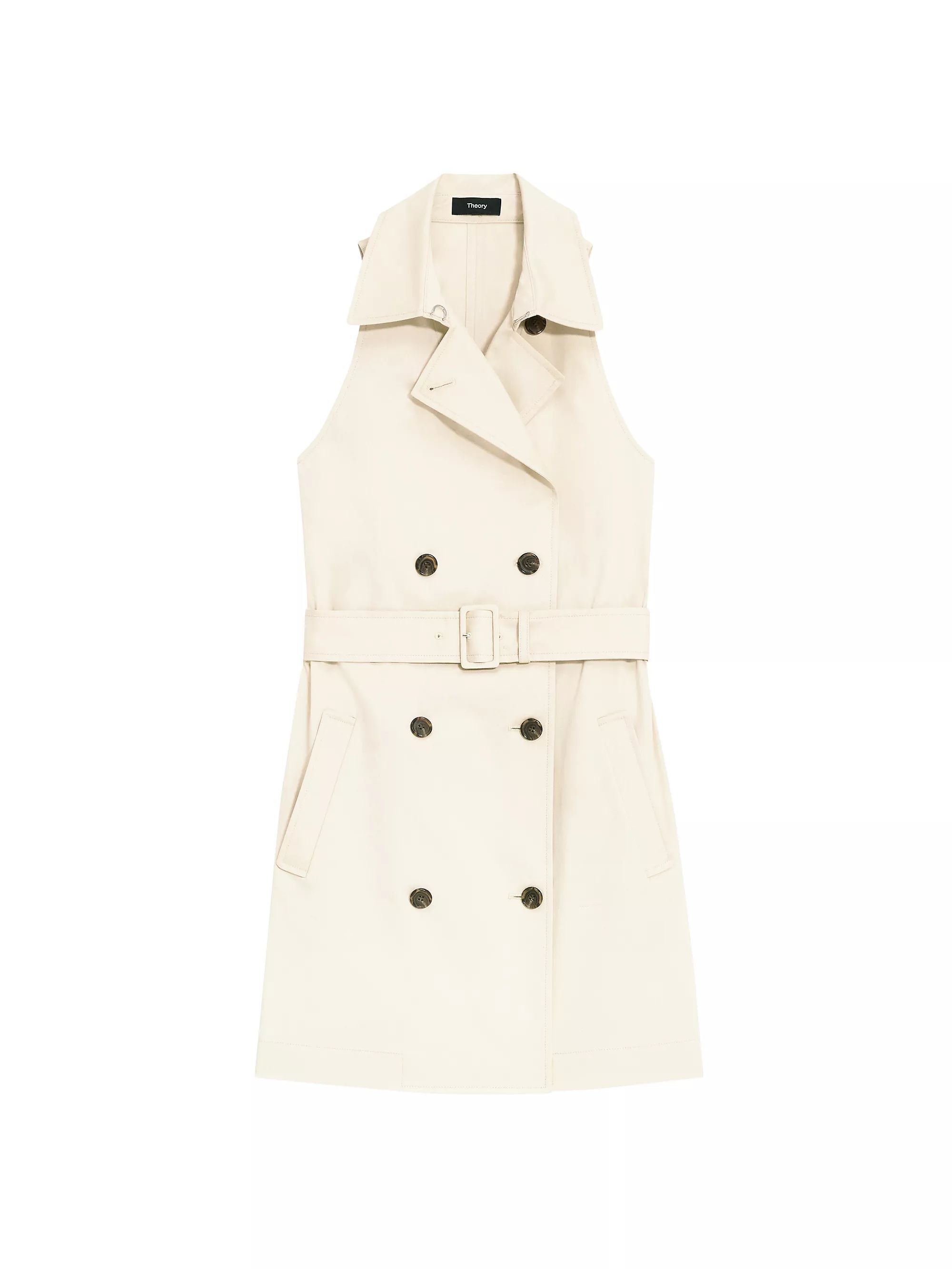 Trench Coat Minidress | Saks Fifth Avenue