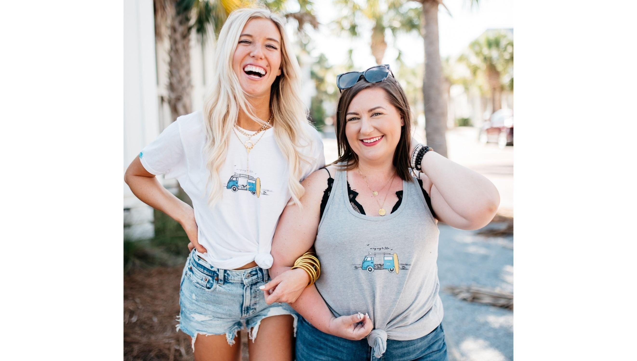 On My Way to 30A Tank Top - Women - Ash | 30A Gear