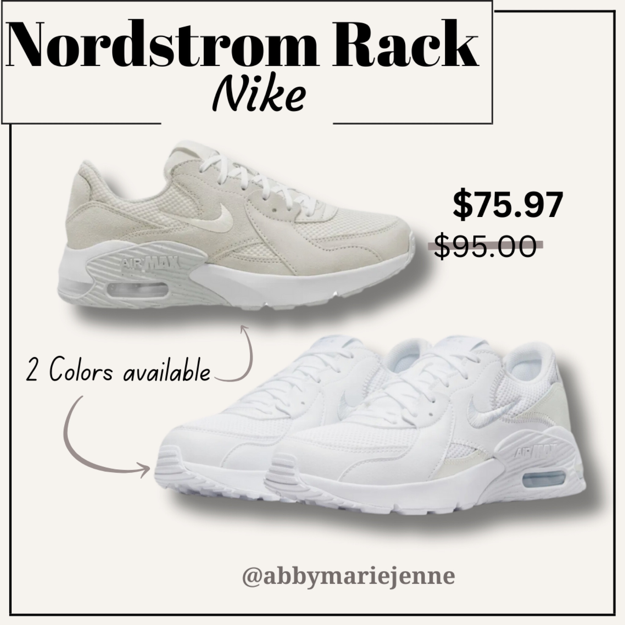 THE LINK WILL TAKE YOU TO BOTH COLOR OPTIONS!! Nike. Women’s Nike. Casual Shoes. Everyday shoe. Nike Shoes. Gym Shoes. Walking Shoes. Neutral Shoes. Nordstrom. Nordstrom rack. Shoe sale. Nike sale. 

#LTKSpringSale #LTKshoecrush #LTKfitness
