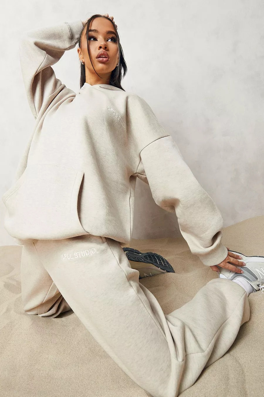 Overdyed Oversized Official Hooded Tracksuit | Boohoo.com (US & CA)