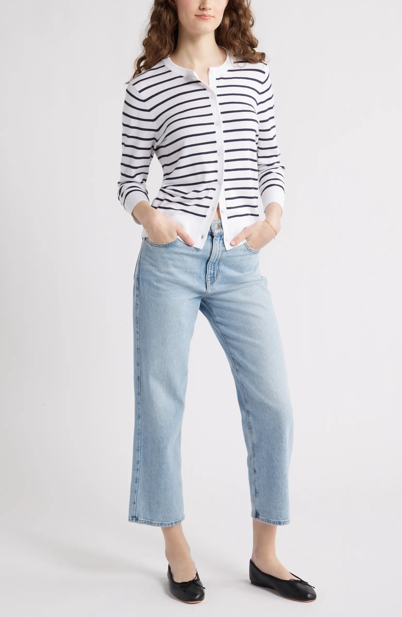 Crewneck Cardigan | Nordstrom