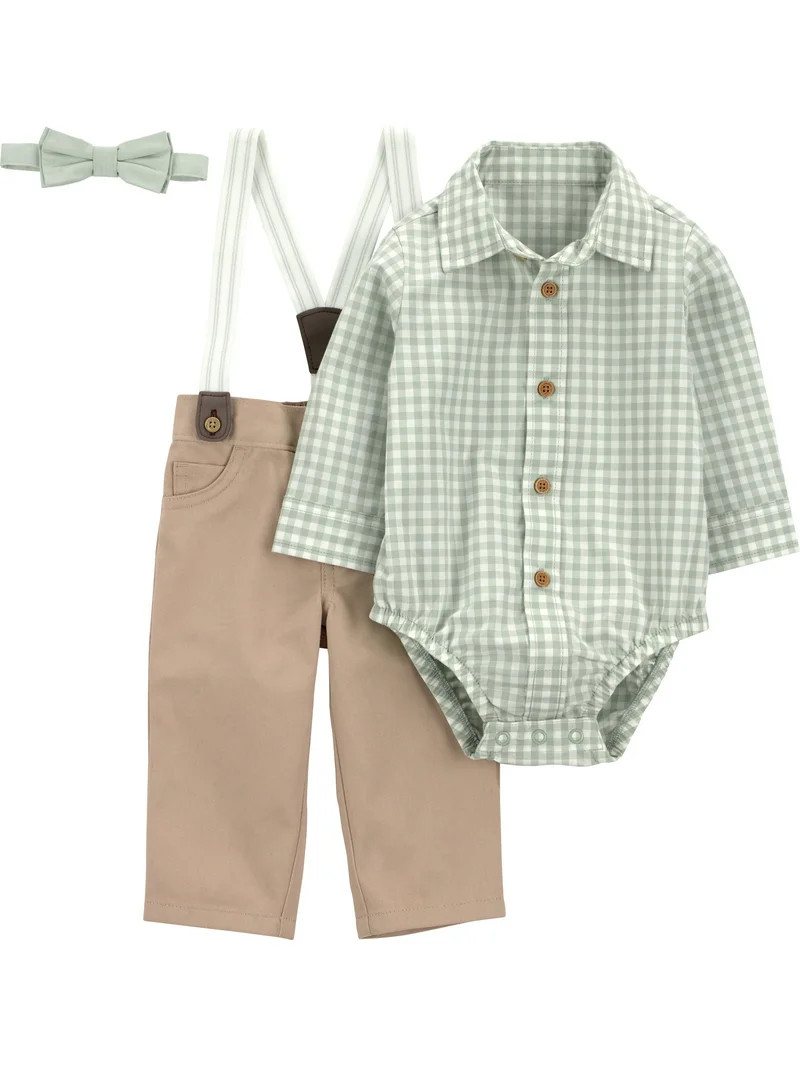 Carter's Child of Mine Baby Boy Outfit Set, 3-Piece, Sizes 0/3-24 Months | Walmart (US)
