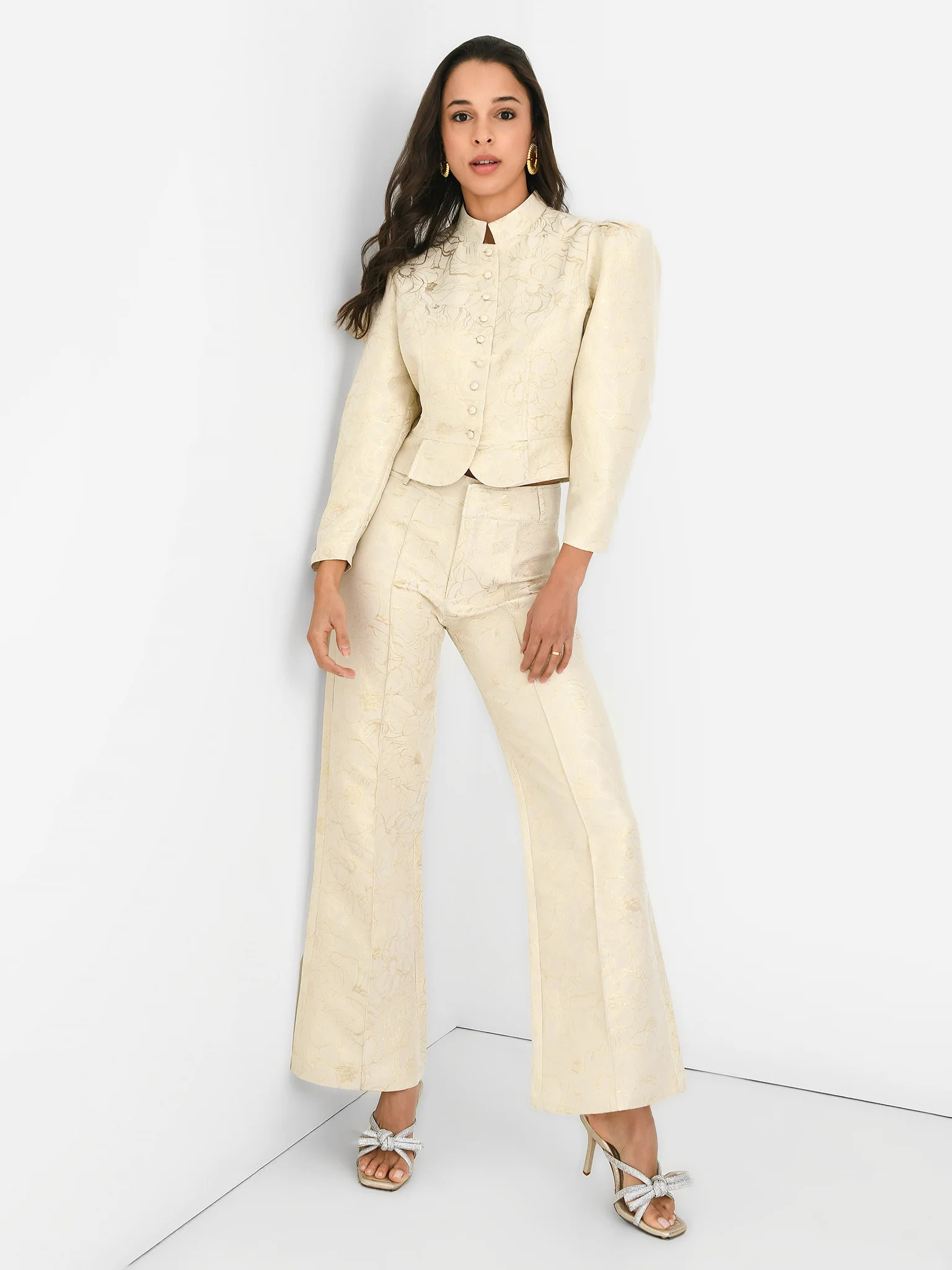 Destree Women's Yoshitomo Smart Jacquard Pant | Saint Bernard