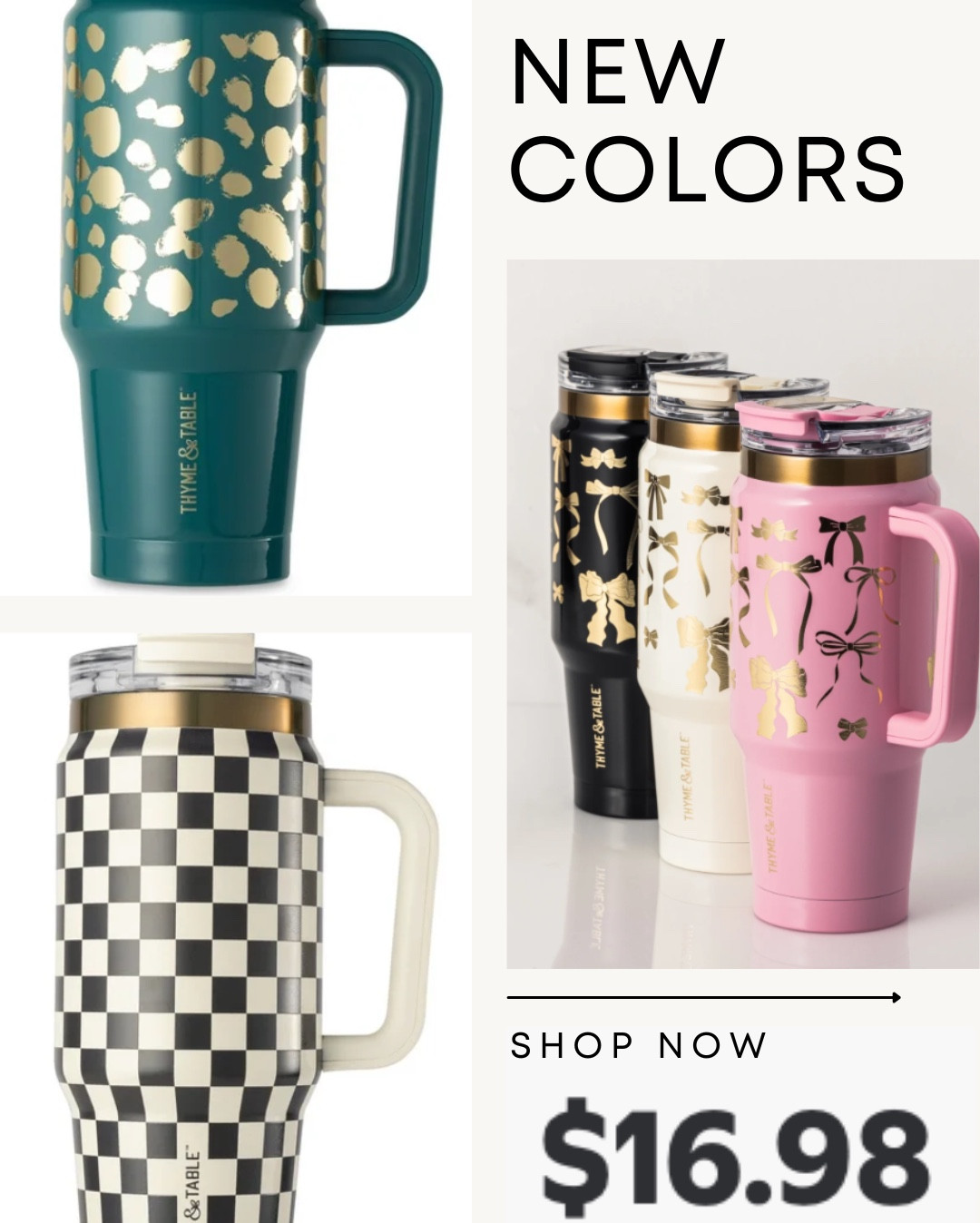 These tumblers are better than any high end name brand. They are light and keep ice in my cup for 24 hours! I want them in all colors! 

#LTKOver40 #LTKFindsUnder50 #LTKWatchNow