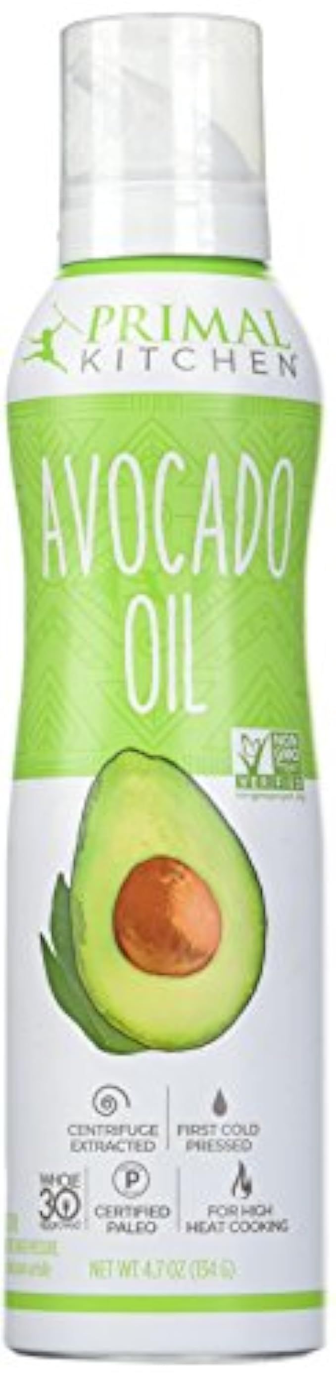 Primal Kitchen Avocado Oil Spray, Whole 30 Approved & Cold Pressed, 1 Can - 4.7 Ounce | Amazon (US)