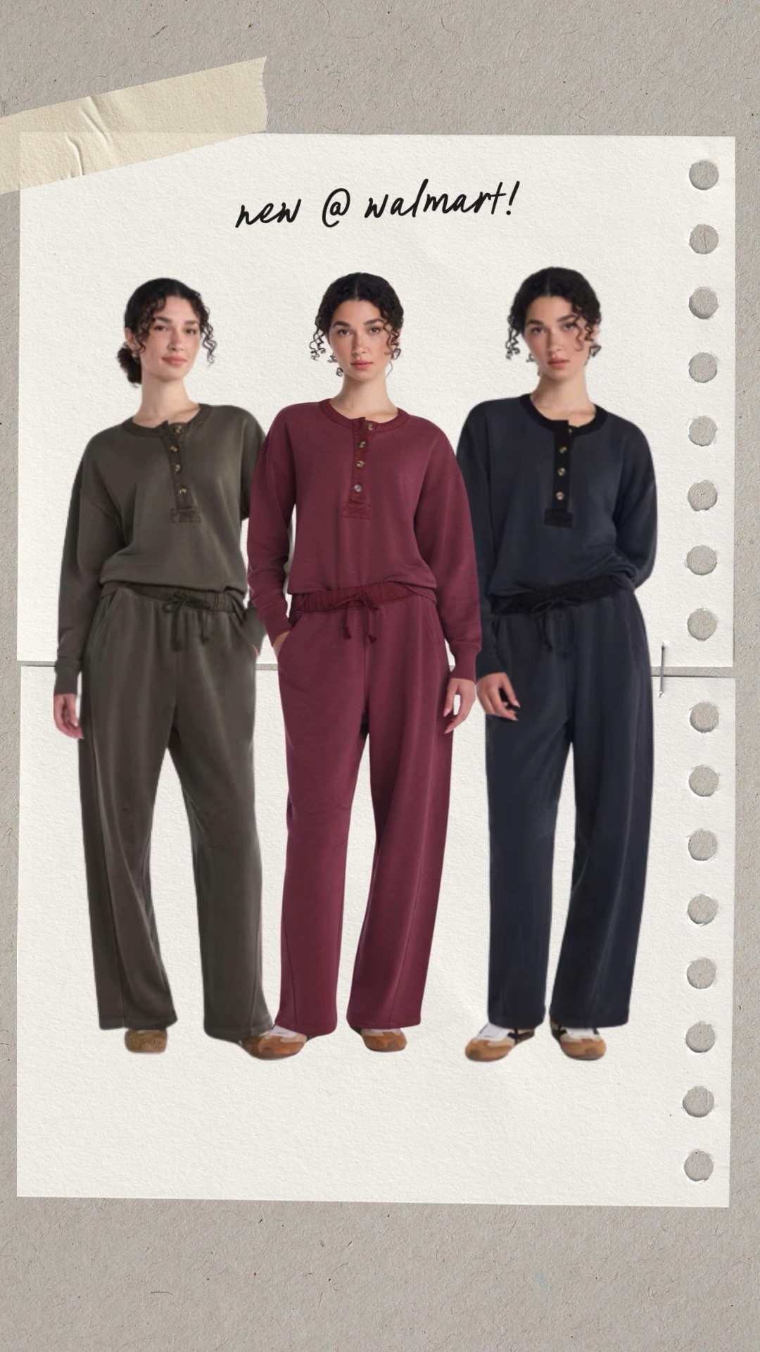 Just dropped under $40! Henley sweatshirt & pants sets from scenario the best brand on Walmart. I’m obsessed with these just ordered every color lol. I took a L!