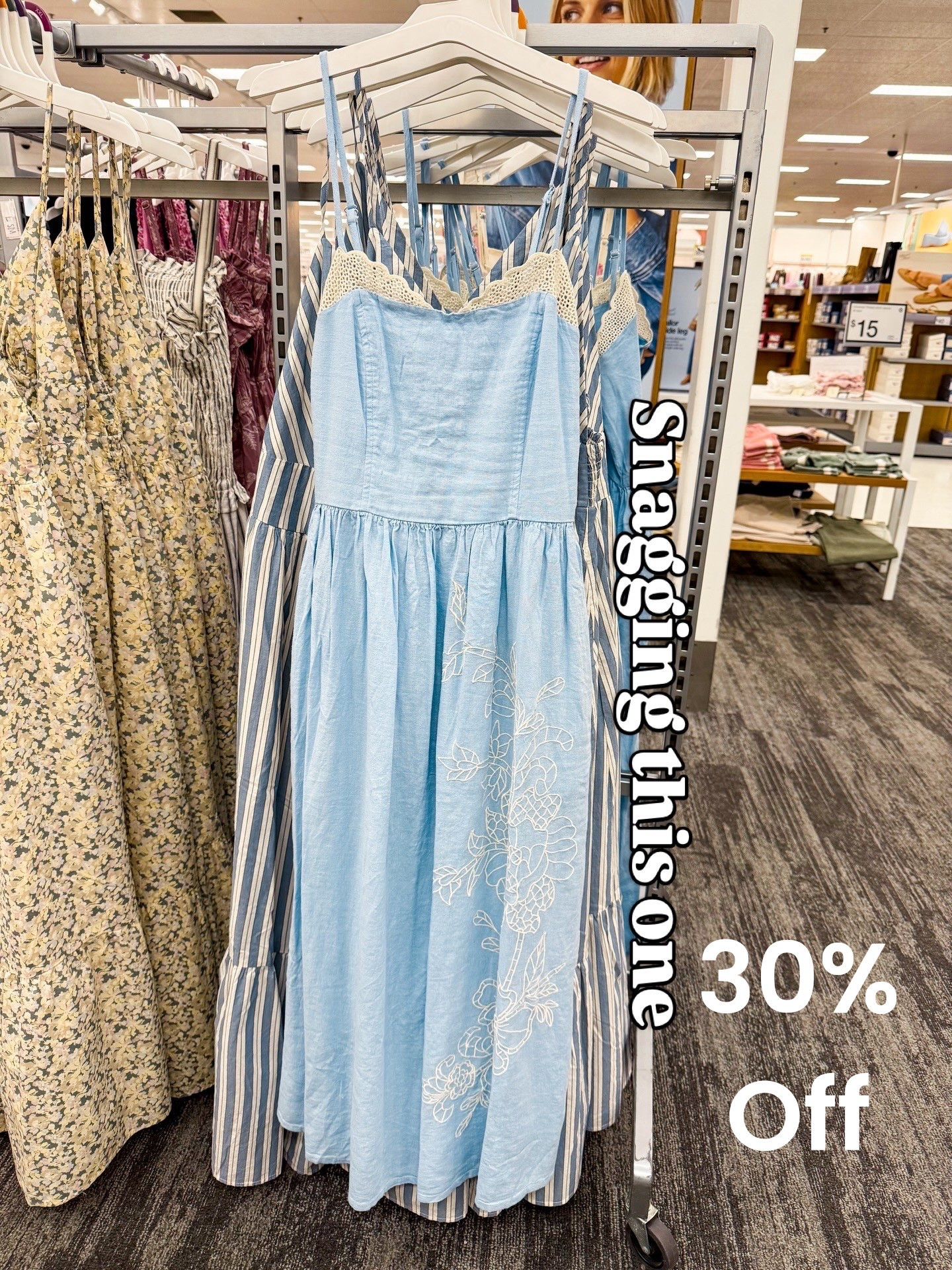 @Target spring sale! Dress 30% off 

#LTKgrwm #LTKootd #LTKSaleAlert