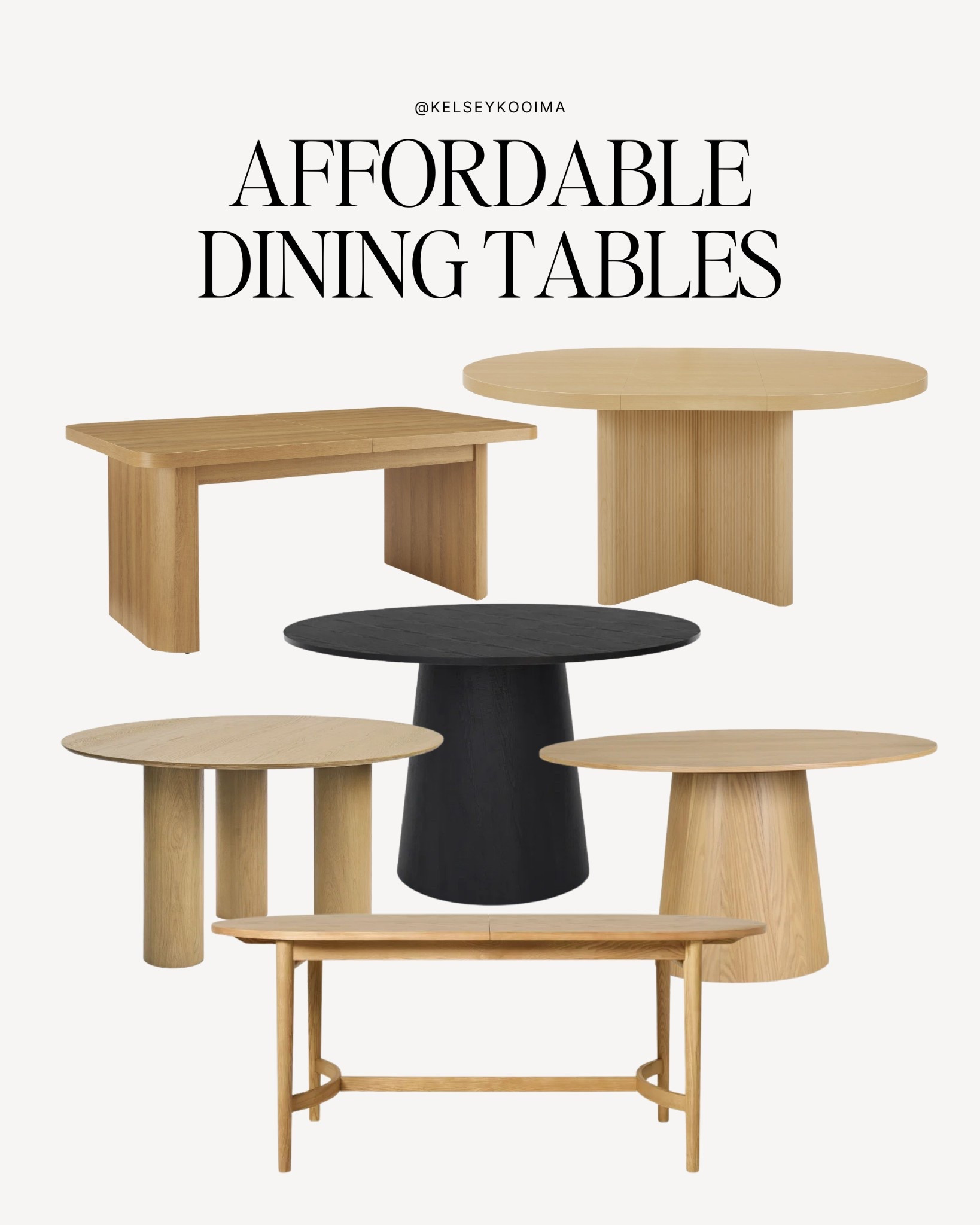 Modern + warm dining tables at great prices

#LTKSaleAlert #LTKHome