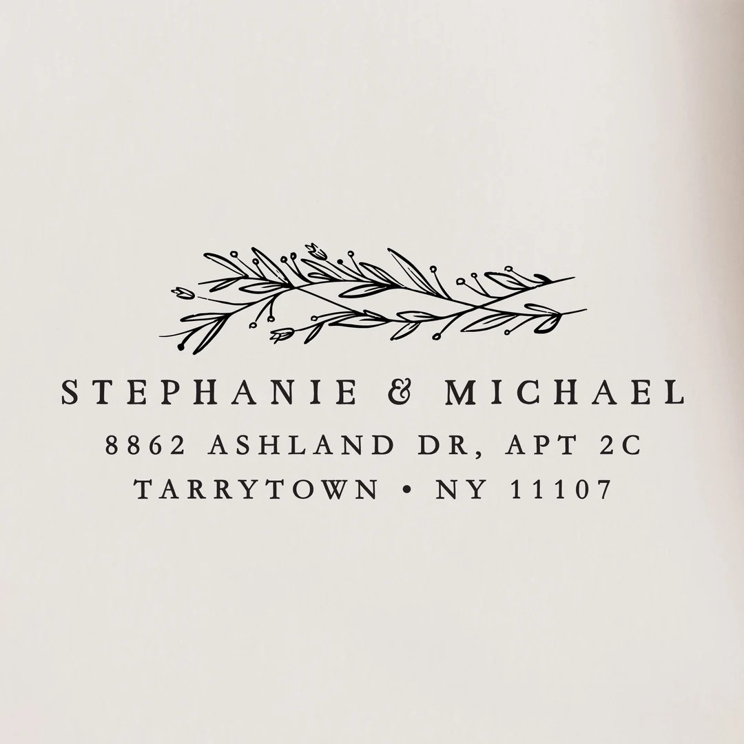 Self Inking Return Address Stamp AS935 - Etsy | Etsy (US)