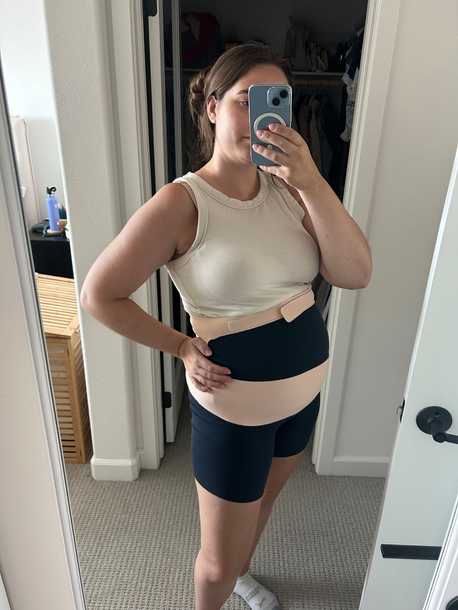 Belly band saving my back these days! 

#LTKBump