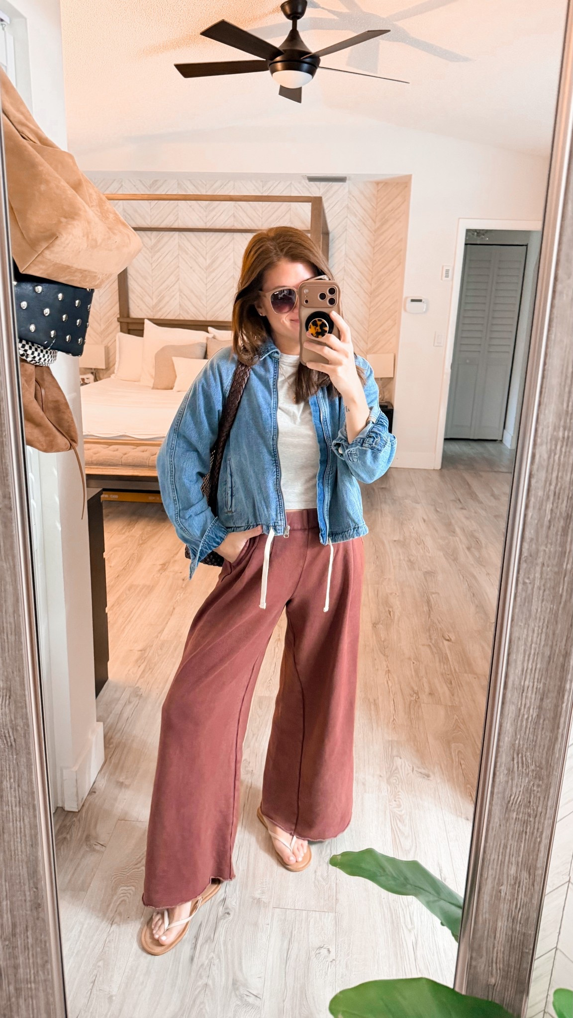 Easy casual look for this long weekend! My pants are sold out in Themis color but available in a handful of others! So good! Wearing a small! And 30% off @Aerie 

#LTKdayinmylife #LTKOver40 #LTKSeasonal