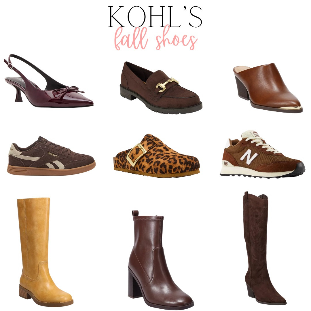 Fall shoes from Kohl’s 🍂 A few cute styles to add to your wardrobe this season, from everyday sneakers to boots and everything in between! Use code SAVINGS15 for 15% off through 9/20. @Kohl's #kohls #kohlspartner #kohlsfinds

#LTKootd #LTKmomlife #LTKSeasonal