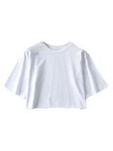 'Jessie' Comfy Cropped T-shirt (5 Colors) | Goodnight Macaroon