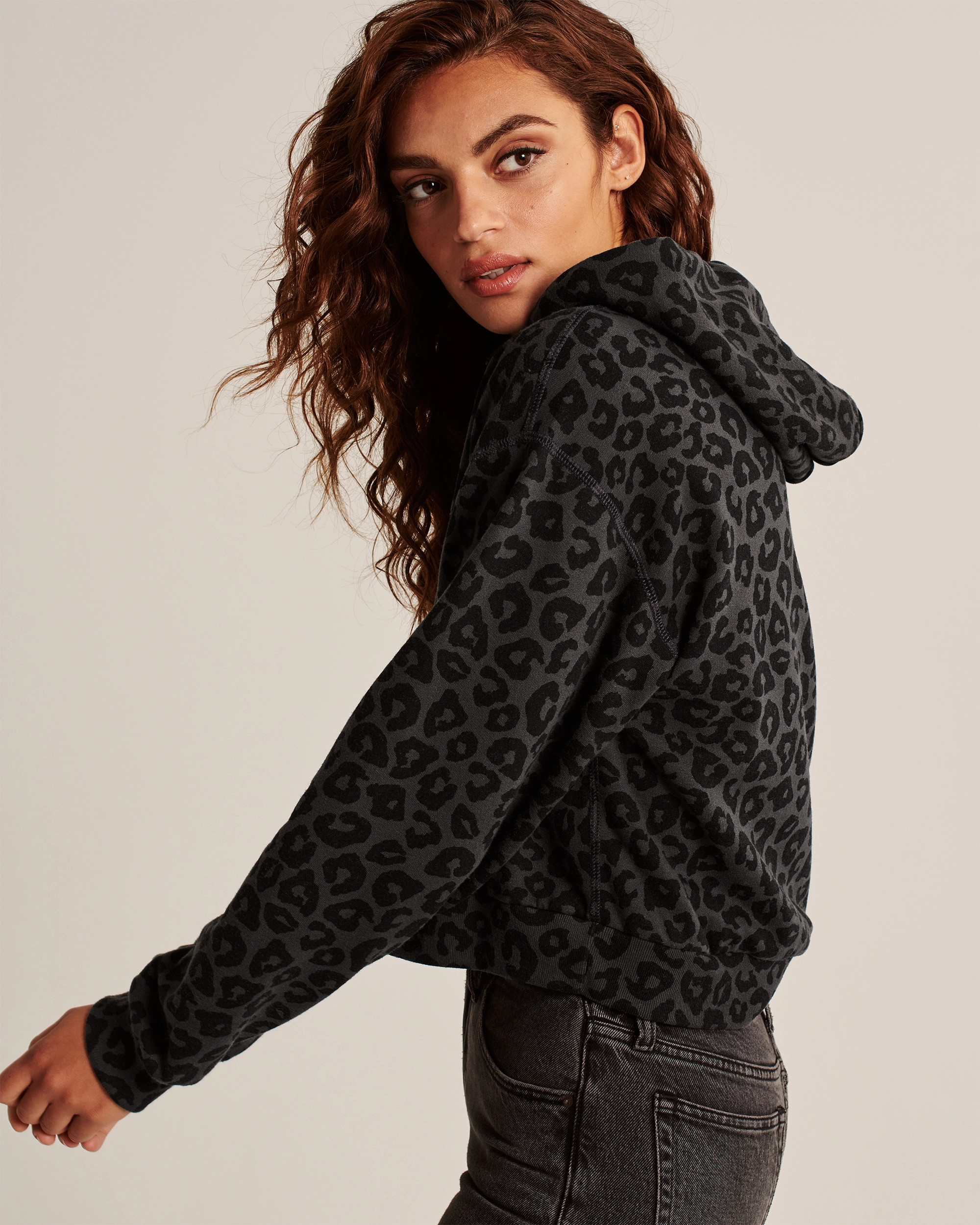 High-Low Hoodie | Abercrombie & Fitch (US)