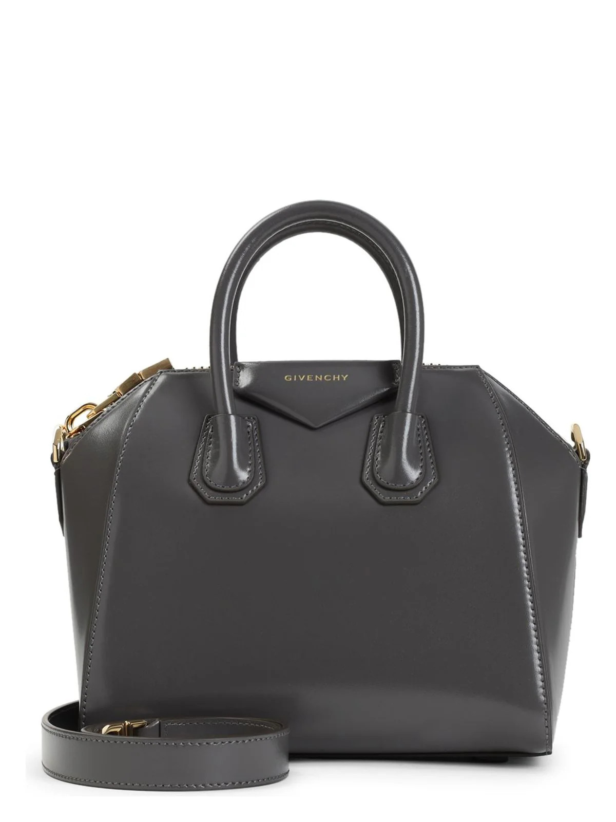 Givenchy Women's Mini Antigona Bag in Charcoal | BB50TNB13A | LOZURI