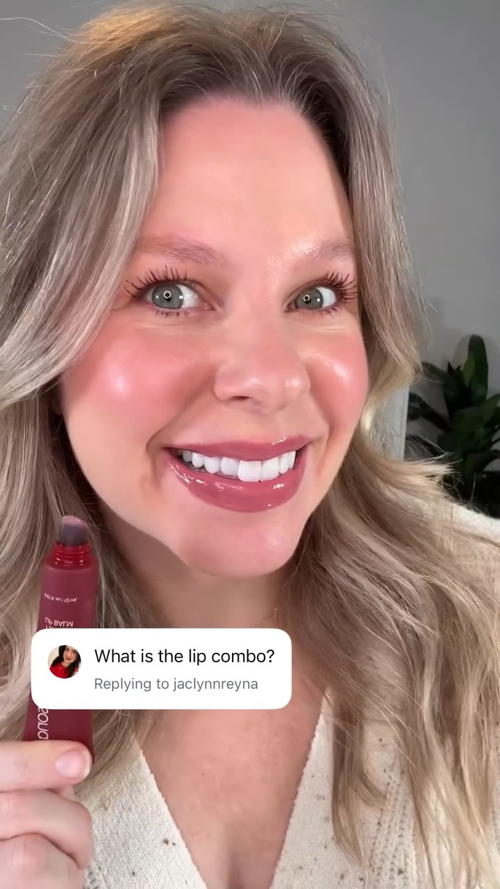 Hey gals! I've gotten so many questions about my lip combo 🤯🤯🤯, and I'm so glad you're loving it! The lipstick is from @originalnomakeupmakeup in shade Pink 02, and the lip balm is @personacosmetics in pomegranate. Let me know if you want more details in the comments!

#wintermakeup #mauvemakeup

#LTKBeauty #LTKHoliday #LTKFindsUnder50