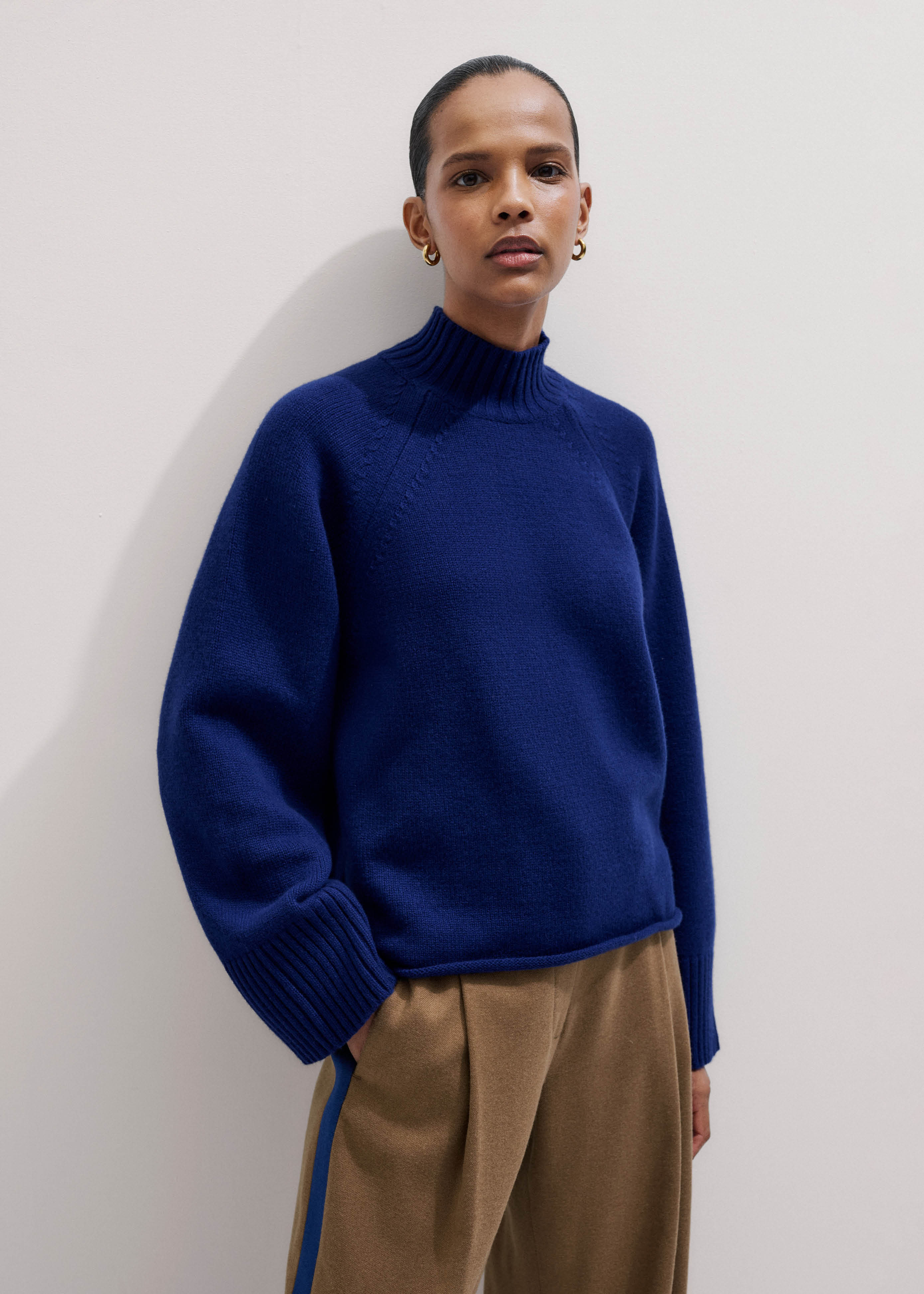 Relaxed Raglan Sweater Merino + Cashmere | ME+EM US