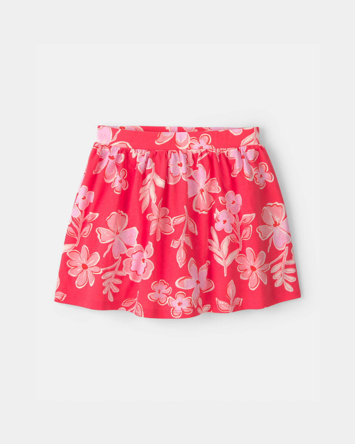 Girls Tropical Floral Skort - Coral | Carter's Inc