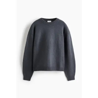 H&M Knit sweater in Cream at Nordstrom, Size Large | Nordstrom