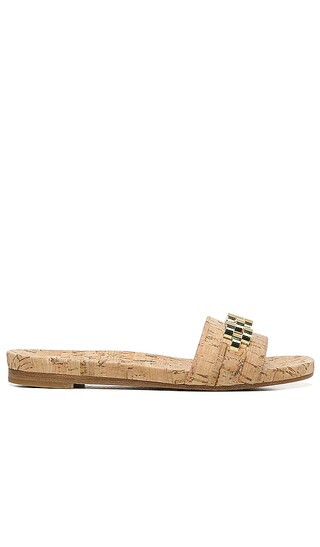 Eni Flat Sandal in Natural | Revolve Clothing (Global)