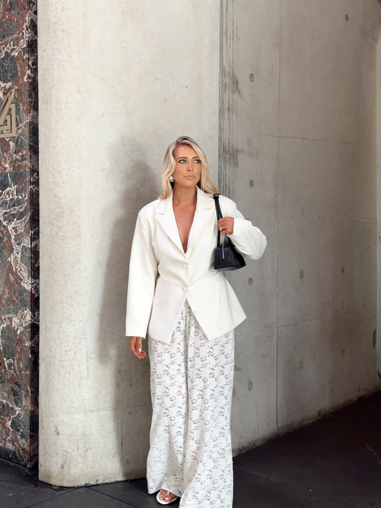 Chic all white workwear outfit that comes in both white and black. Wearing size 10

#LTKworkwear #LTKaustralia